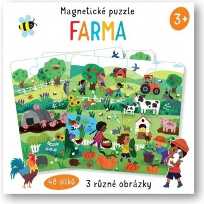 Magnetické puzzle Farma – Zbozi.Blesk.cz