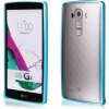 Pouzdro a kryt na mobilní telefon Pouzdro QULT Case LG G4 H815 BUMPER METAL modré