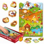 Lisciani Montessori BABY BOX THE FARM Vkládačka farma – Zboží Dáma