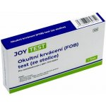 JoyTest Rychlý test na okultní krvácení FOB 1 ks – Hledejceny.cz