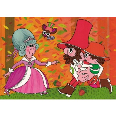 Pohlednice Rumcajs 16 – Zboží Dáma