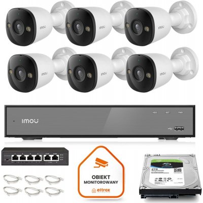 Imou Sledovací sada 6x PS3E 8Q0 8MP POE – Zboží Živě