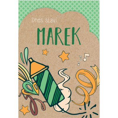 Albi Přání k svátku - Marek – Zboží Dáma
