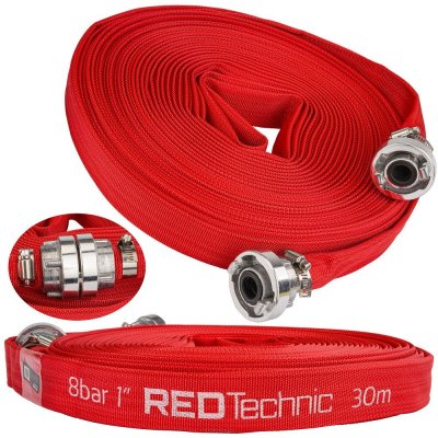 RED Technic Hasičská hadice na špinavou vodu a septik 30 m RTWS0066 – Sleviste.cz