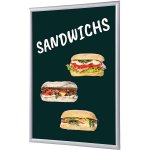 Jansen Display Set klaprámu A1, Sendviče, francouzština, 625 x 872 mm – Zboží Mobilmania