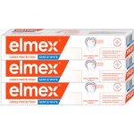 Elmex Caries Protection Gentle White 3 x 75 ml – Zboží Dáma