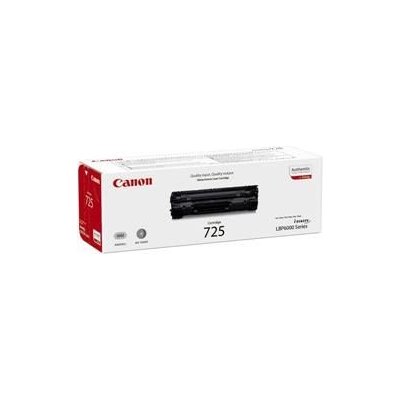 CANON originální toner CRG-725 black, 1600str. CANON LBP-6000, 6020, 6020b (3484B002) Originál toner Canon