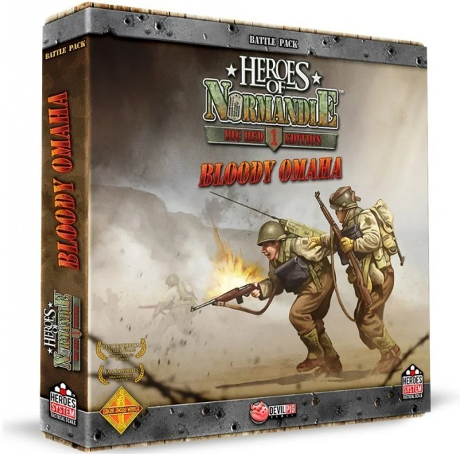Devil Pig Games Heroes of Normandie: Big Red One Edition Bloody Omaha Battle Pack EN/FR