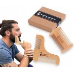 Master dřevěný hřeben na bradu a vousy 2v1 – Hledejceny.cz