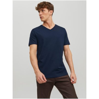 Jack & Jones pánské basic tričko Organic tmavě modré