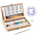 DJECO Umělecký box kvašové barvy 12 ks – Hledejceny.cz