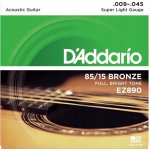 D'ADDARIO Sada strun ak. kytara EZ890 Br 85/15 .009-.045