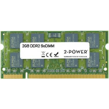 2-Power SODIMM DDR2 2GB 800MHz CL6 MEM4302A