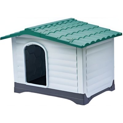 Max 424S plastová bouda pro psa zelená 69 x 91,5 x 66 cm – Zboží Dáma