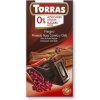 Bezlepkové potraviny Torras ES Torras čokoláda DIA hořká ček. s chilli 75 g