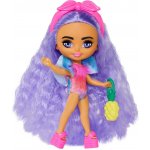 Mattel Barbie® Extra Mini minis! Panenka s fialovými vlasy – Hledejceny.cz