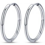 Luca Barra Minimalistické kruhové náušnice z oceli OK1121 1,9 cm – Hledejceny.cz