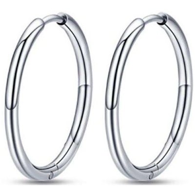 Luca Barra Minimalistické kruhové náušnice z oceli OK1121 1,9 cm – Hledejceny.cz