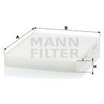 Filtr, vzduch v interiéru MANN-FILTER CU 26 001 – Hledejceny.cz