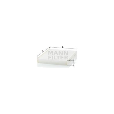 Filtr, vzduch v interiéru MANN-FILTER CU 26 001 – Hledejceny.cz
