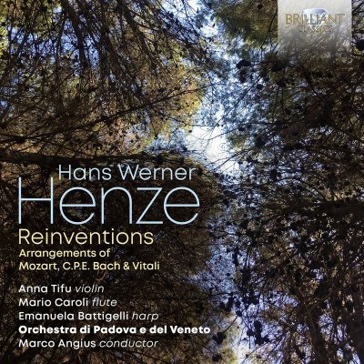 Hans Werner Henze - Reinventions - mozart-,cpe Bach- & Vitali-arrangements Für Orchester CD – Hledejceny.cz