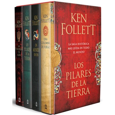 Estuche Saga: Los Pilares de la Tierra / Kingsbridge Novels Collection. (4 Boo K S Boxed Set) (Follett Ken)(Paperback)