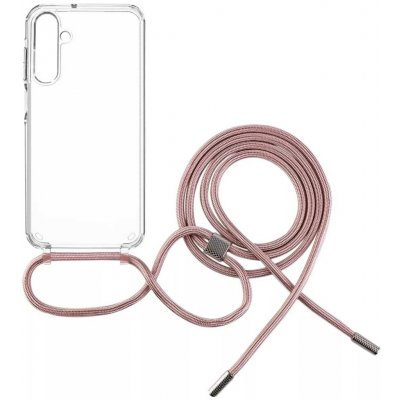 FIXED Pure Neck s růžovou šňůrkou na krk Samsung Galaxy A25 5G FIXPUN-1261-PI – Zboží Živě