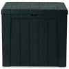 Taburet Keter Urban Storage Box 113L grafitový 246943