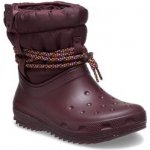 Crocs Classic Neo Puff Luxe Boot W 207312 Bordó – Zboží Dáma