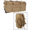 Army a lovecké tašky Mil-Tec na kolečkách coyote 118 l