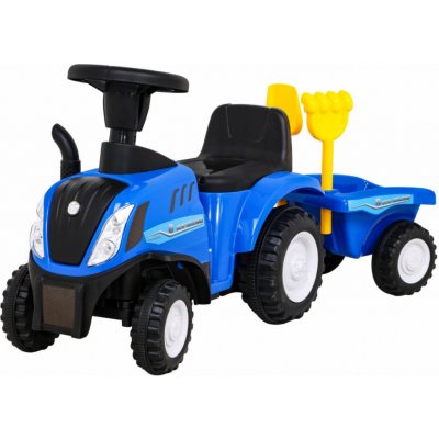 Jokomisiada Traktor New Holland Ride on s přívěsem Za3691 – Hledejceny.cz