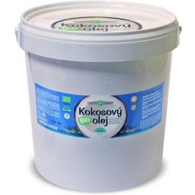 Purity Vision Bio Kokosový olej panenský 10 l – Sleviste.cz