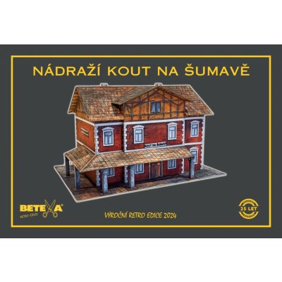 Betexa Vystřihovánka Nádraží Kout na Šumavě výroční edice – Zboží Dáma
