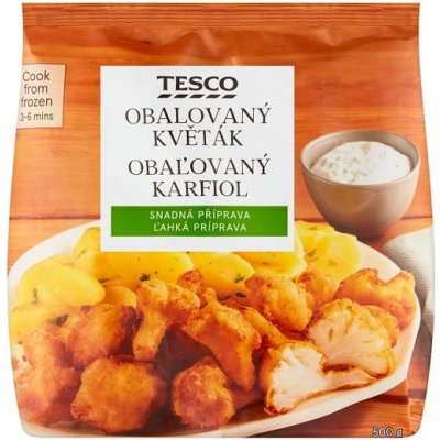 Tesco Obalovaný květák 500 g – Zboží Dáma