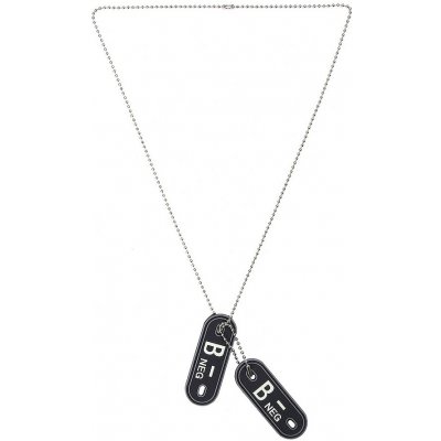 101 INC Dog Tag PVC Krevní skupina B- negativní – Zboží Dáma