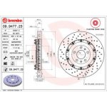 BREMBO brzdový kotouč 09.9477.23 – Sleviste.cz