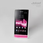 Pouzdro JEKOD TPU Ochranné Sony Xperia U ST25i bílé – Zboží Mobilmania