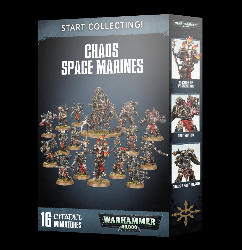 GW Warhammer 40.000 Start Collecting Chaos Space Marines