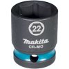 Příslušenství ke gola sadě Makita E-16184 - nástrčný klíč 1/2" velikost 22 mm square drive Impact BLACK