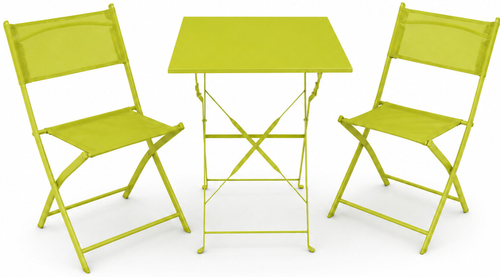 Linder Exclusiv Zahradní sestava BISTRO SET Zelená