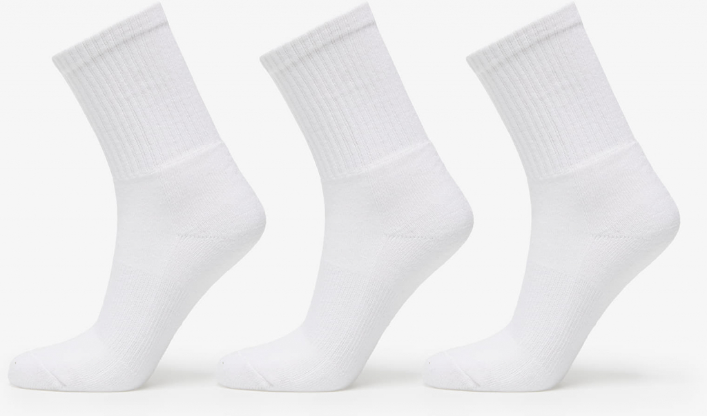 Urban Classics Sport Socks 3Pack bílé