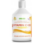 Swedish Nutra vitamin C + vitamin D3 + zinek na posílení imunity 500 ml – Hledejceny.cz