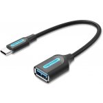 Vention USB-C 3.2 Gen 1 (M) to USB-A (F) OTG Cable 0.15M Black PVC Type CCVBB – Zbozi.Blesk.cz