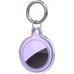 HT pouzdro pro Apple AirTag s karabinou IPX8 fialová 5907769372315 – Zboží Mobilmania
