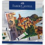 Olejové barvy Faber-Castell 24 barev, tuba 20 ml – Zboží Mobilmania
