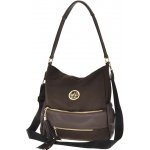 Laura Biaggi kabelka LA1140/2 čokoláda – Sleviste.cz