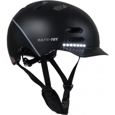 SAFE-TEC Chytrá Bluetooth helma SK8 Black S, 2003-153
