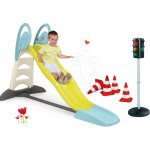 Smoby BIG skluzavka Toboggan XL s vodou a dětský semafor dopravní značky a silniční kužely – Zboží Dáma