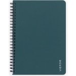 Karton P+P Twin wire blok A5 PP VERDE zelená – Zboží Dáma