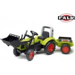 FALK Šlapací traktor 1040m Clas Arion 430 s nakladačem a vlečkou – Zboží Mobilmania